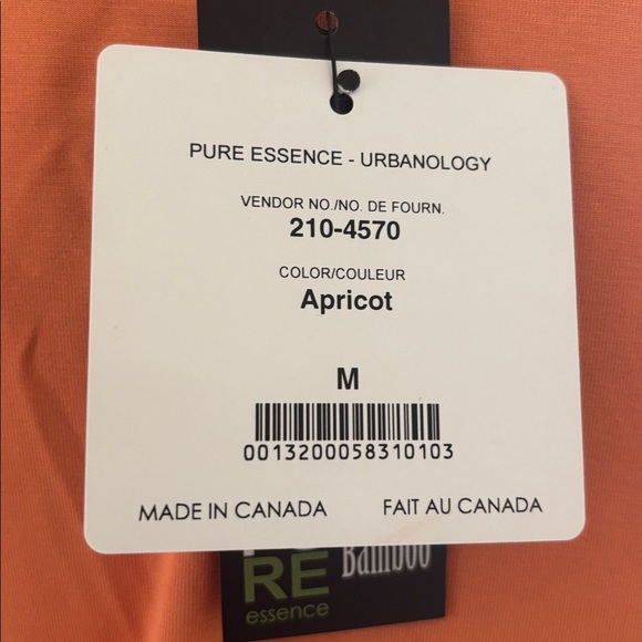 Vibrant Orange V-Neck Long Sleeve Top Medium - Picture 6 of 6